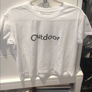 Outdoor voices crop top